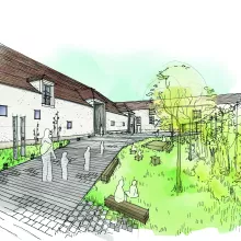 PERSPECTIVE MEDIATHEQUE LONGPONT